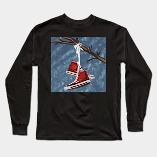 Shoes up the tree Long Sleeve T-Shirt